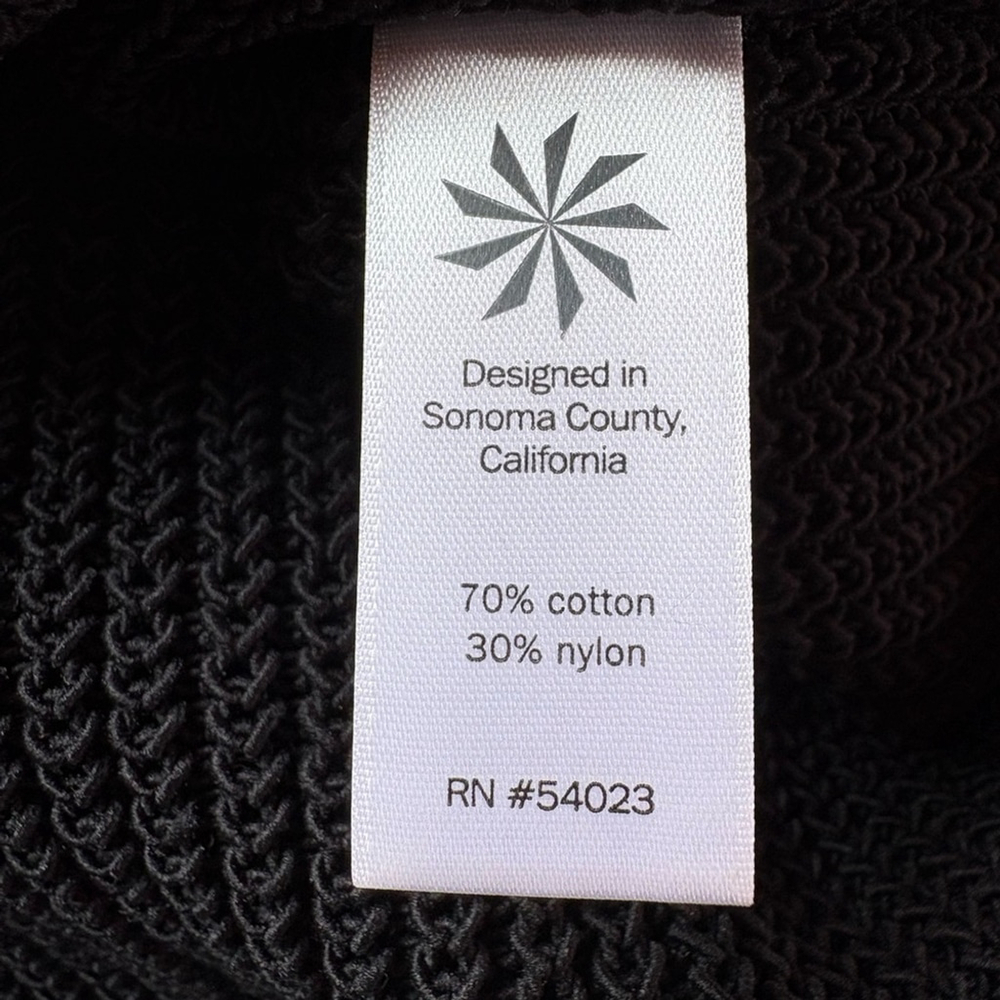 Athleta | Long & Lean Sweater Vest Tunic | Sz XXS | Black | EUC - Picture 8 of 9